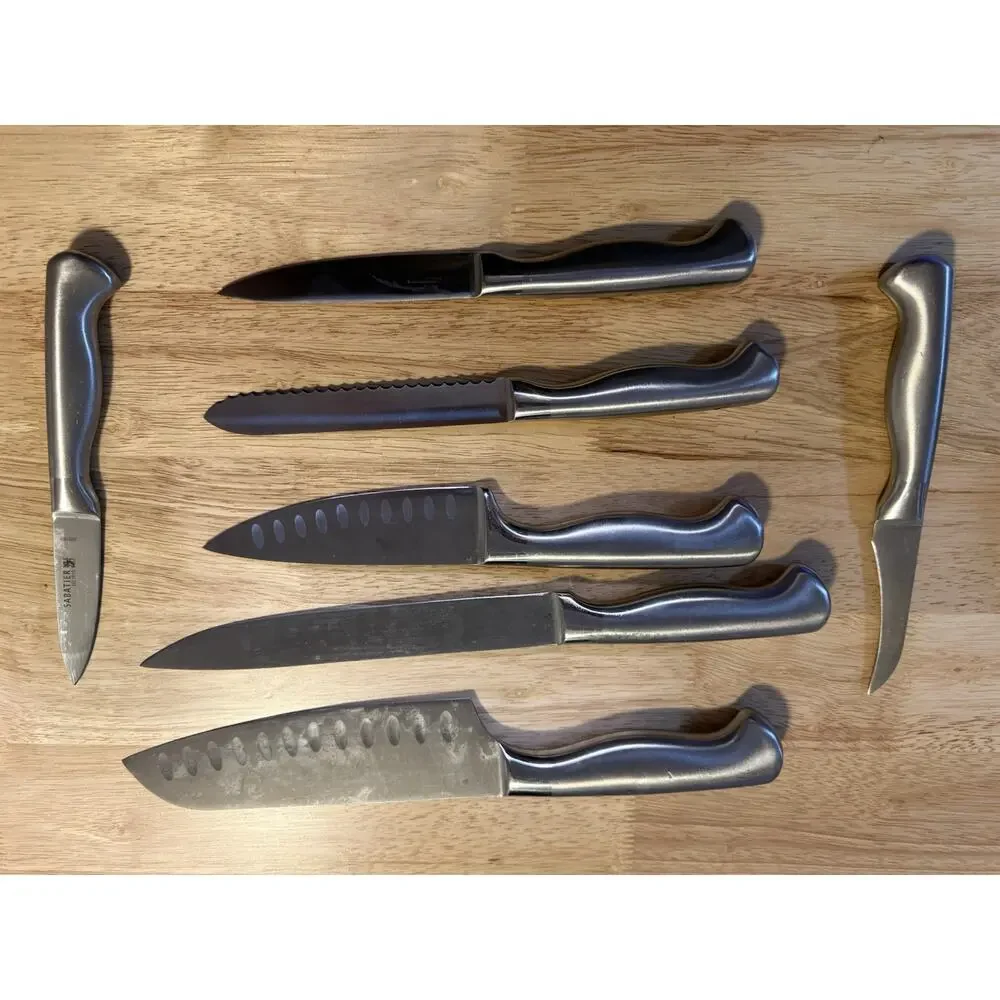 sabatier 7 Piece knife set 20B769 Family Used